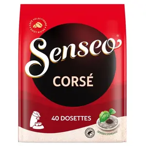 Comparateur de prix : Pack de 40 dosettes Senseo Expresso Corsé