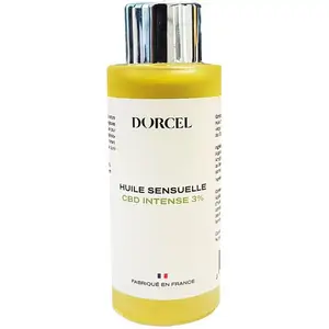 Comparateur de prix : Huile de massage sensuelle embrassable au CBD intense