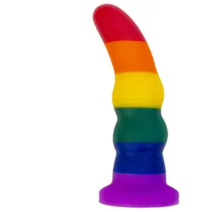 Dildo Ventouse Rainbow pas cher