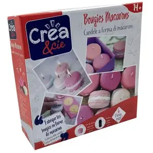 Bougies Macarons Parfumées Crea pas cher