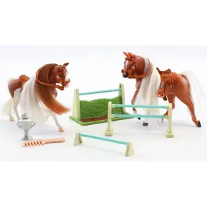 SIDJ Royal Breeds -  Coffret Deux Chevaux Marrons pas cher