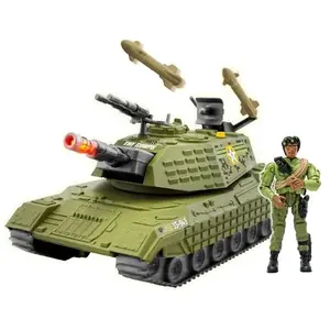 TEAM City Coffret Tank avec figurine pas cher