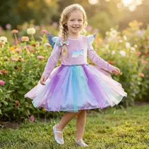 Deguisement Robe Licorne Taille 5-7 Ans Pour Enfant