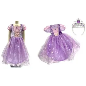 La Grande Récré Déguisement Robe Violette - Taille 5/7 ans pas cher