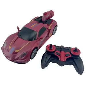Vehicule Robot Transformeur Radiocommande Pour Enfant