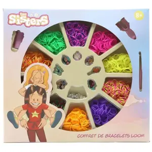 Les Sisters - Coffret Bracelets Loom pas cher