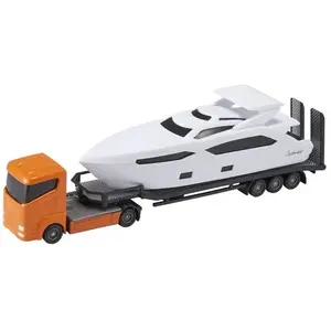 TEAM City Mon Camion Transporteur De Bateau Pour Enfant pas cher