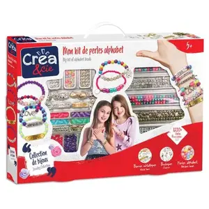 Kit De Perles Alphabet Crea pas cher