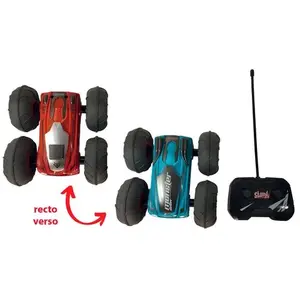 Comparateur de prix : Véhicule Cascadeur Télécommandé 1/32 Bleu Team City
