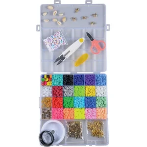 CREA & CIE KIT DE PERLES PLATES pas cher