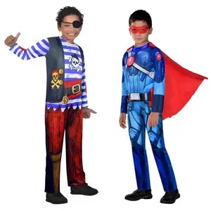 Notre sélection Deguisement Reversible Super-heros - Pirate Taille 5-7 Ans Pour Enfant
