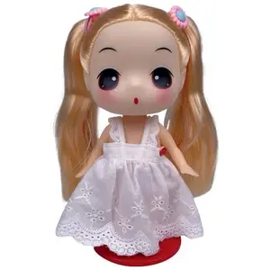SIDJ Ddung - Poupee Robe Champetre 18 Cm pas cher