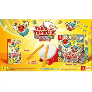 Bandai Namco Entertainment Taiko No Tatsujin : Bundle Jeu + Tatacon Switch pas cher