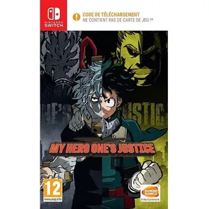 Comparateur de prix : BANDAI NAMCO ENTERTAINMENT My Hero One’s Justice Code in a Box Nintendo Switch