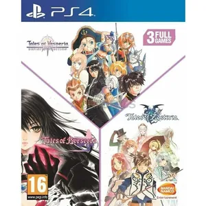 Comparateur de prix : Bandai Tales Of : Vesperia & Berseria & Zestiria Trilogie Compilation PS4 - Neuf