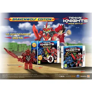 Comparateur de prix : Bandai Namco Entertainment Tenkai Knights : Brave Battle Edition Bravenwolf 3ds