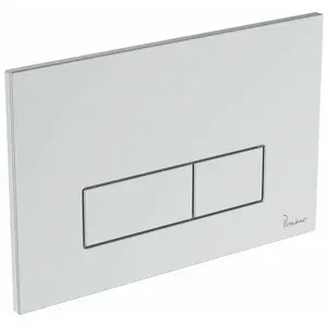 Porcher - Plaque de commande Oleas blanche M2 pas cher