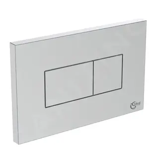 Ideal Standard - Plaque de commande Pre wall 3/6 L Chromé - Karisma pas cher