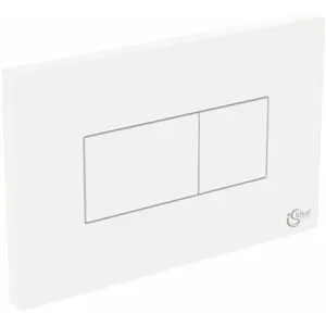 Comparateur de prix : Ideal Standard - Plaque de commande Pre wall 3/6 L Blanc - Karisma