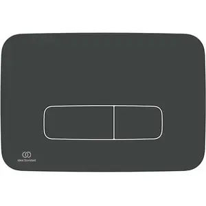 Ideal Standard R0123A6 OLEAS Plaque de Commande pour rinçage, Noir, Meccanica pas cher