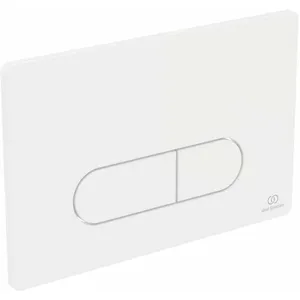 Ideal Standard R0117AC OLEAS  M1 SMARTFLUSH Plaque mécanique, blanc pas cher