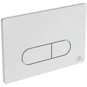 Ideal Standard Oleas - Plaque de déclenchement Oleas P1, chrome R0116AA pas cher
