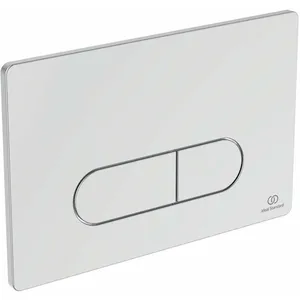 Ideal Standard R0117AA OLEAS  M1 SMARTFLUSH Plaque mécanique, chrome pas cher