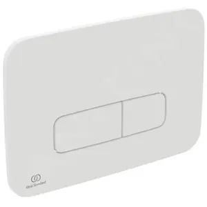 Ideal Standard - Oleas - Plaque de déclenchement, blanc mat R0459AW pas cher