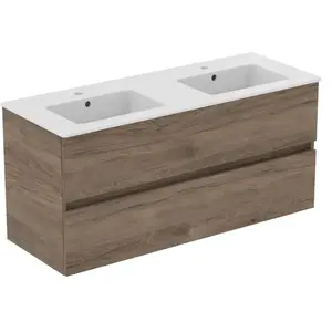 Ideal Standard Eurovit+ Vasque avec meuble bas, 2 tiroirs, R0576Y9, pas cher