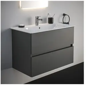 Ideal Standard Eurovit+ Vasque avec meuble bas, 2 tiroirs, R0574TI, pas cher