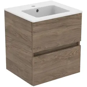 Ideal Standard Eurovit+ Vasque avec meuble bas, 2 tiroirs, R0571Y9, pas cher