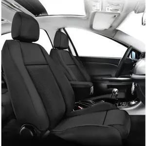 Jeu De Housses Sur Mesure 2 Sièges Avant Voiture Bancarel Tissu Damier... pas cher