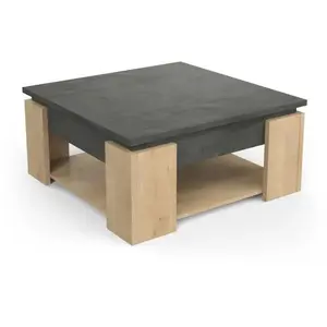 Demeyere Table d'appoint AUSTIN 80 x 80 x 37,2 cm TU pas cher