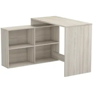 Comparateur de prix : DEMEYERE NAGANO Bureau dangle contemporain decor chene Shannon - L 112 cm TU