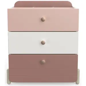 Habitat et Jardin Commode enfant "Jade" - 3 tiroirs - RoseVendu parconforama