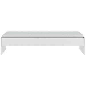 Comparateur de prix : CBA Lit tidelle 90 x 200 cm-blanc mat