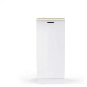 Meuble 1/2 colonne 60 cm BIANCO pas cher