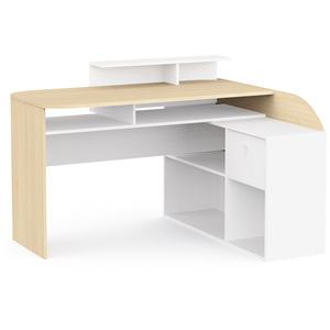 Bureau d'angle 128.5 cm KEMO pas cher