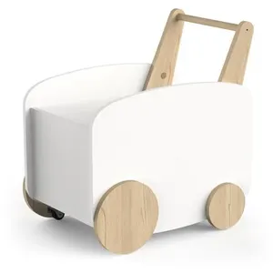 Comparateur de prix : DEMEYERE 3S. x Home Chariot de Rangement a roulettes blanc FIRMIANA