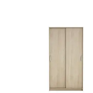 Armoire 2 portes ROLLING coloris chêne shannonVendu parconforama