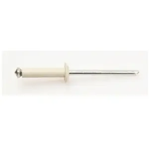 Comparateur de prix : Degometal - 100 Rivets aveugles éclatés Alu/Acier Tête Ronde Standard - Ral9002 4X16 - 133 140 161