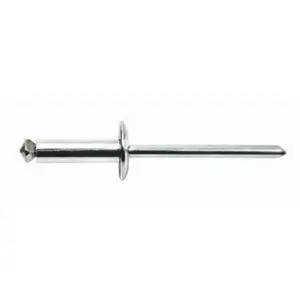 DEGOMETAL - 100 Rivets aveugles éclatés Alu/Acier Tête Large 4.8X25-130 248 251 pas cher