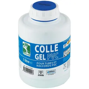 INTERPLAST colle pour tubes et raccords PVC 1kgVendu parcdiscount