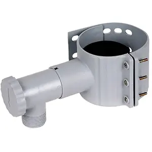 INTERPLAST Collecteur récupérateur d'eau de pluie gris - Fitt - Gris - PVC pas cher