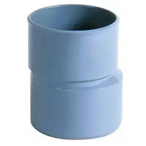 Réduction excentrée PVC mâle/femelle 125/100mm à coller gris Fitt