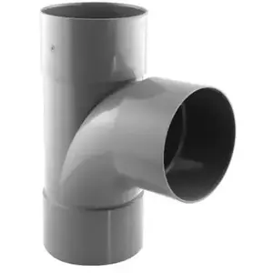 Interplast Somatherm - Culotte pvc évacuation 87° femelle/femelle Ø100