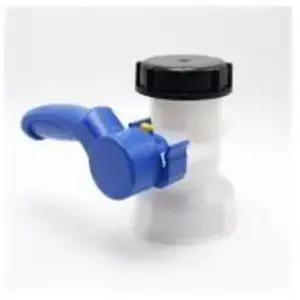 INTERPLAST vanne pour cuve IBC sortie filetée 2" pas cher