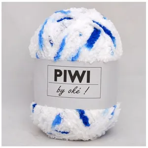 SPERENZA Laines Oké - PIWI pelote 50g - 100% polyester - Laine chenille velours