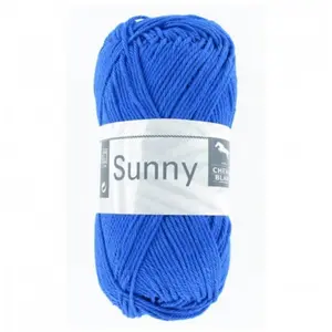 Laines Cheval Blanc - SUNNY fil à tricoter 100% coton 50g - Idéal pour...