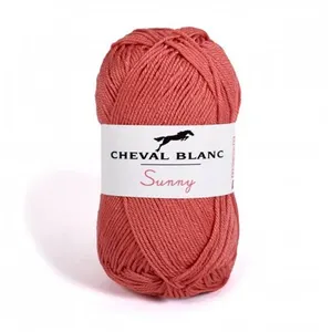 Pelote de coton à tricoter SUNNY UNI - Cheval blanc - PPSC 179 Pamplem... pas cher